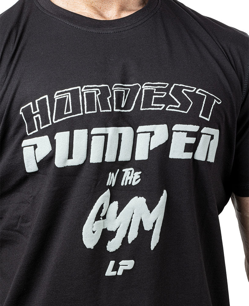 T-Shirt Hardest Pumper in the Gym Single - LEGAL POWER - MOON Fitness