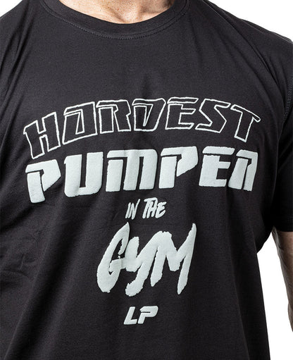 T-Shirt Hardest Pumper in the Gym Single - LEGAL POWER - MOON Fitness