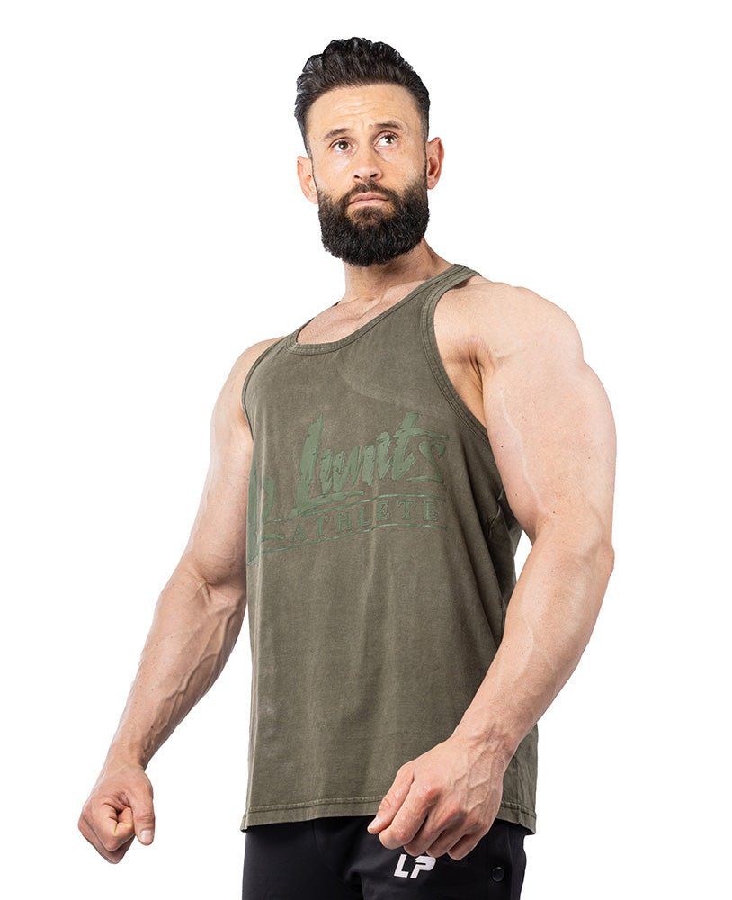 Tanktop Stonewashed LpLimits Heavy Jersey - LEGAL POWER - MOON Fitness