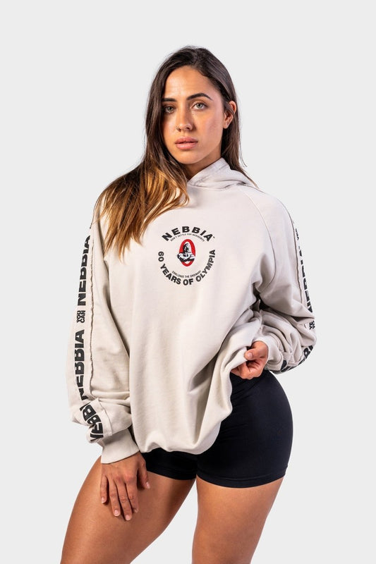 Washed Hoodie HERITAGE 793 - NEBBIA - MOON Fitness