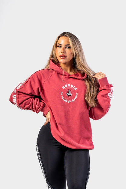Washed Hoodie HERITAGE 793 - NEBBIA - MOON Fitness