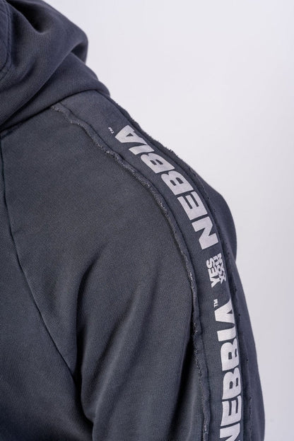 Washed Hoodie HERITAGE 793 - NEBBIA - MOON Fitness