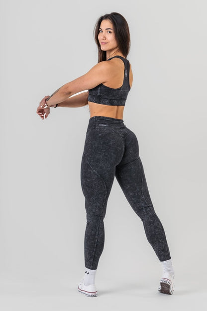 Washed Medium - Support Sports Bra GOLDEN AGE 778 - NEBBIA - MOON Fitness