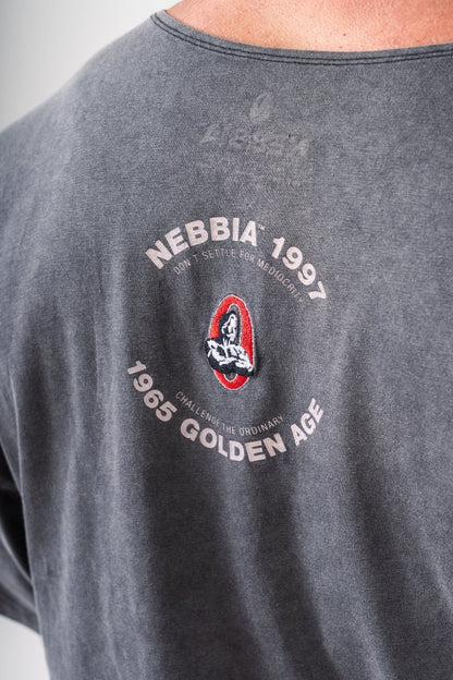 Washed Rag Top GOLDEN AGE 788 - NEBBIA - MOON Fitness