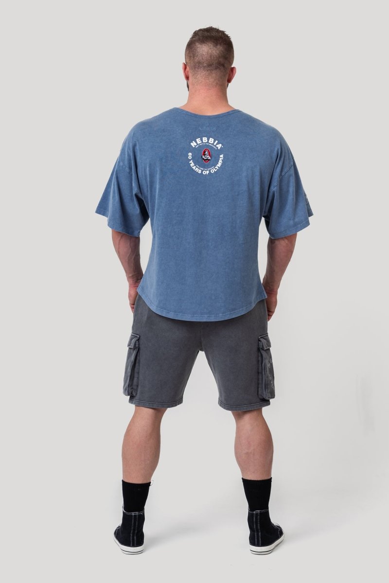 Washed Rag Top GOLDEN AGE 788 - NEBBIA - MOON Fitness