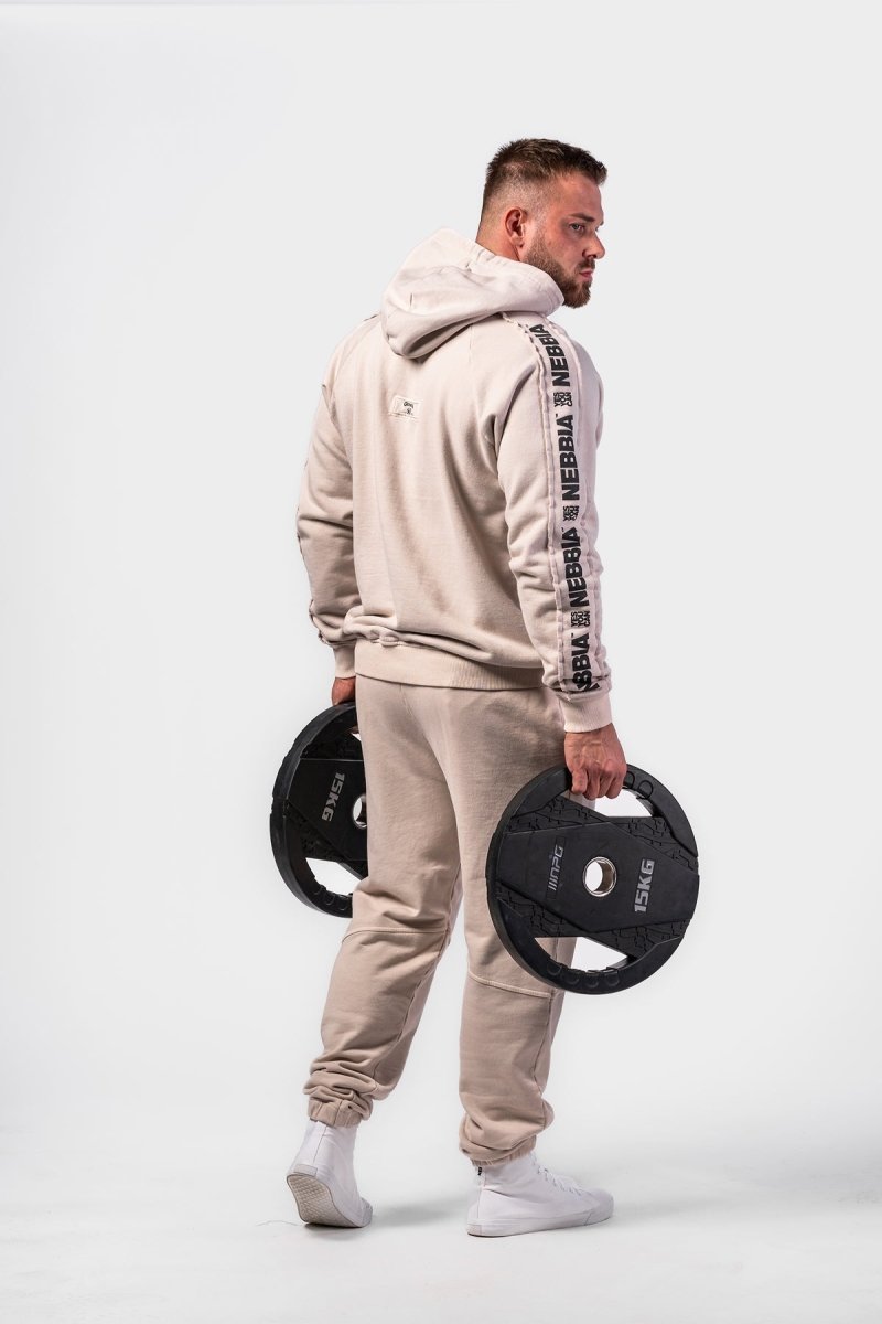 Washed Sweat Joggers LEGEND 795 - NEBBIA - MOON Fitness