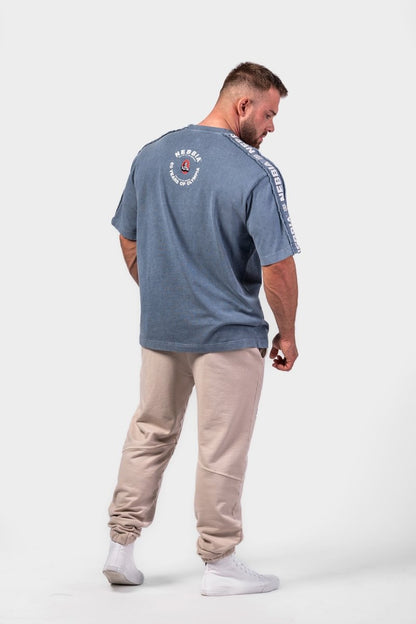 Washed Sweat Joggers LEGEND 795 - NEBBIA - MOON Fitness