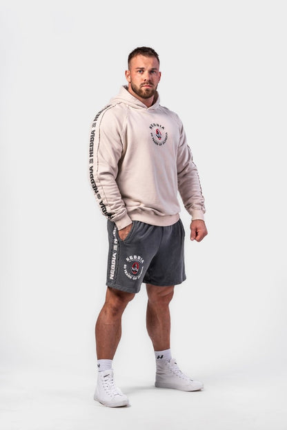 Washed Sweat Shorts LEGEND 786 - NEBBIA - MOON Fitness